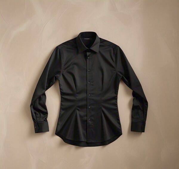 Women's Formal Black Shirt