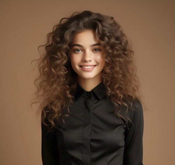 Women's Formal Black Shirt - Image 3