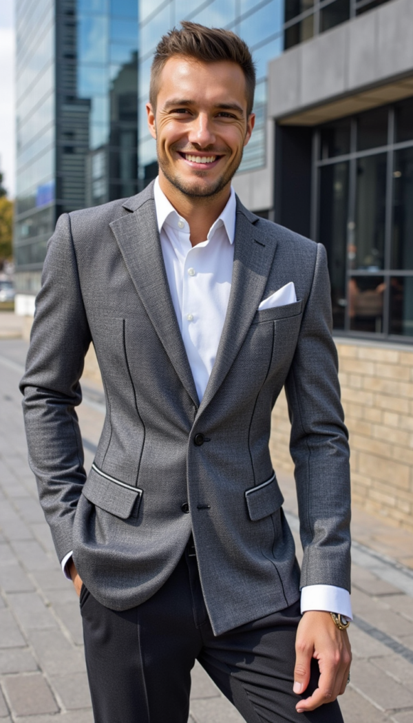Grey Blazer