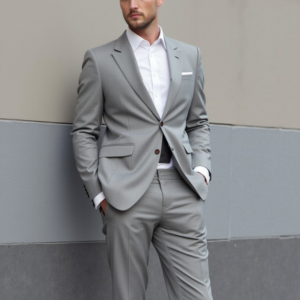 2 Piece Cambridge Light Gray Suit